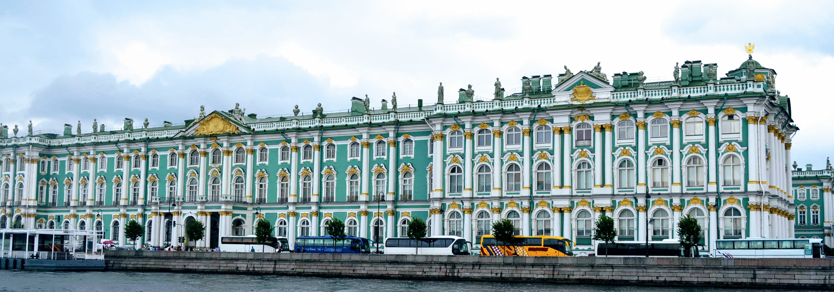 Hermitage State Museum from the Neva River
