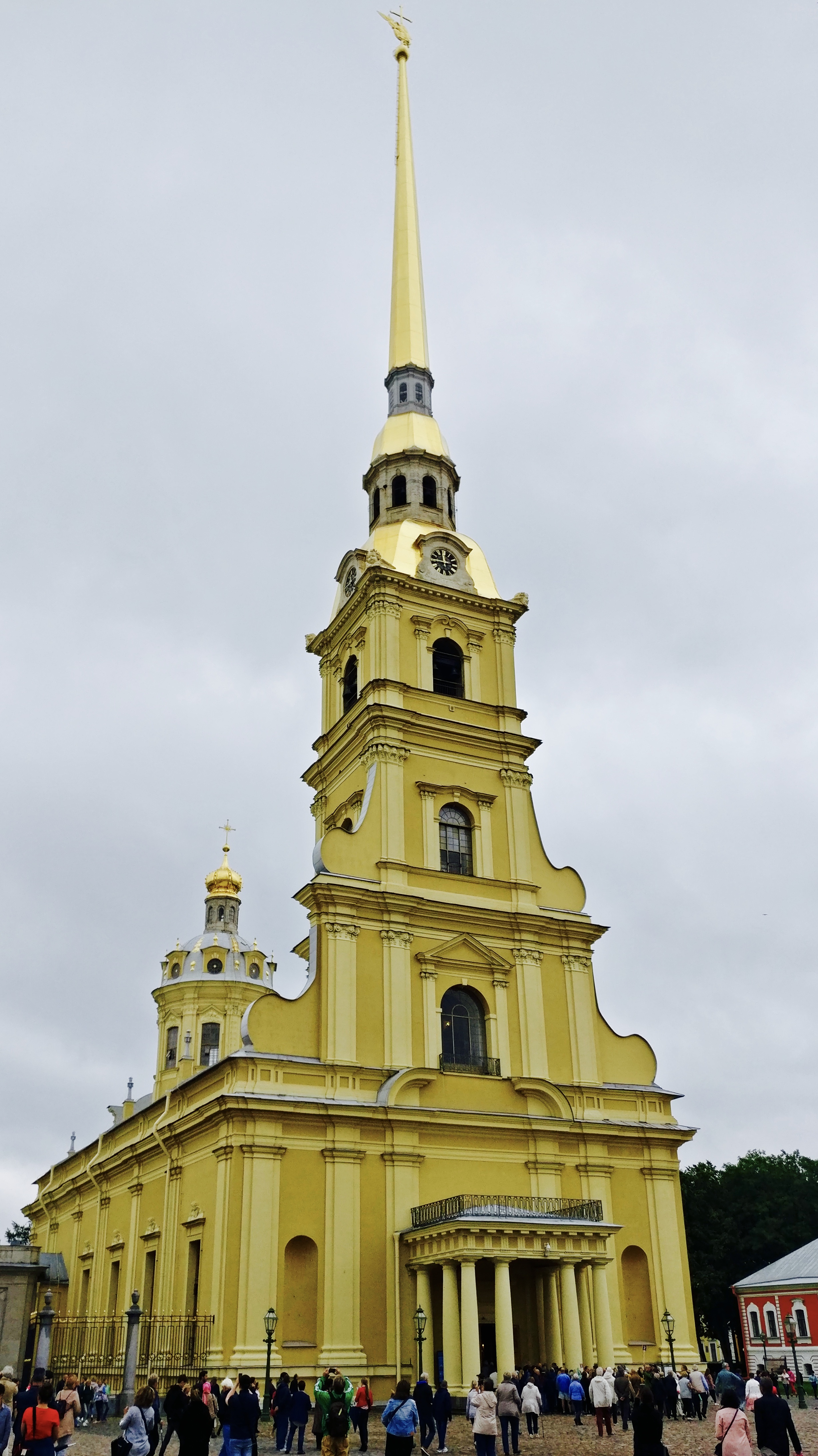 St Peter and Paul cathedral in St Petersburg