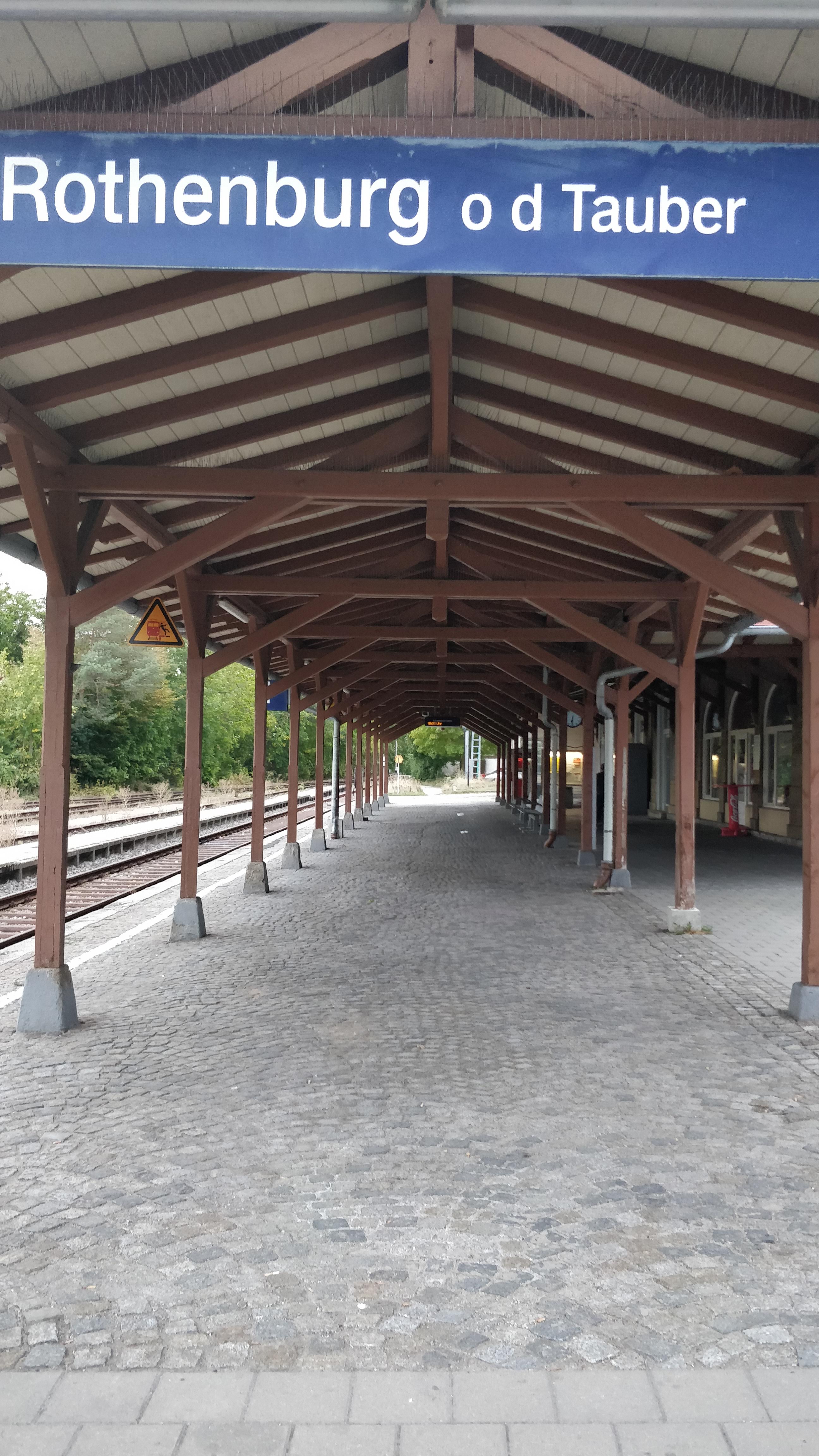Rothenburg ob der Tauber Rail station